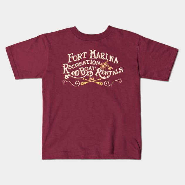 Fort Marina Kids T-Shirt by RangerRob